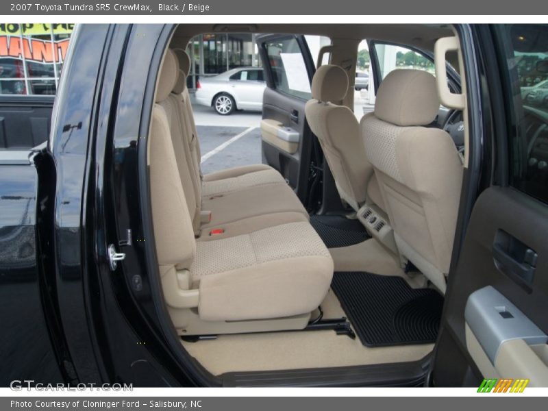 Black / Beige 2007 Toyota Tundra SR5 CrewMax