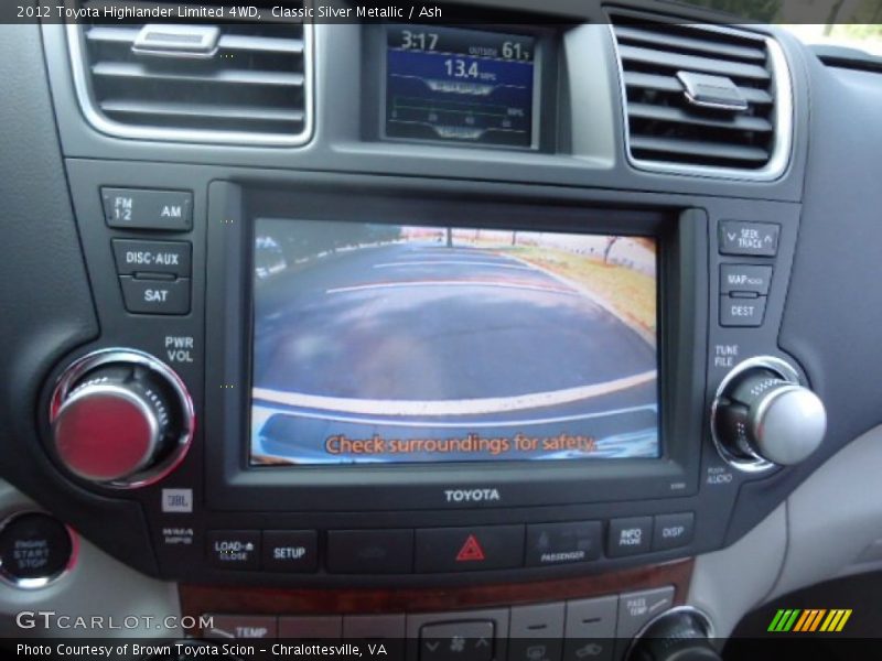 Classic Silver Metallic / Ash 2012 Toyota Highlander Limited 4WD