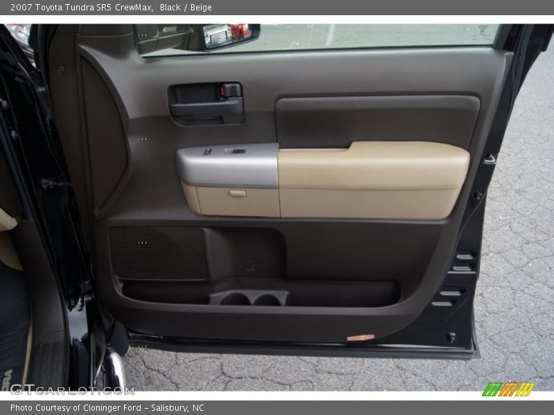 Black / Beige 2007 Toyota Tundra SR5 CrewMax