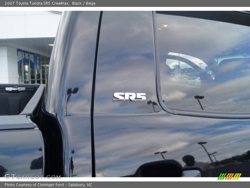 Black / Beige 2007 Toyota Tundra SR5 CrewMax