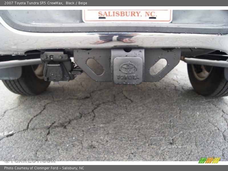 Black / Beige 2007 Toyota Tundra SR5 CrewMax