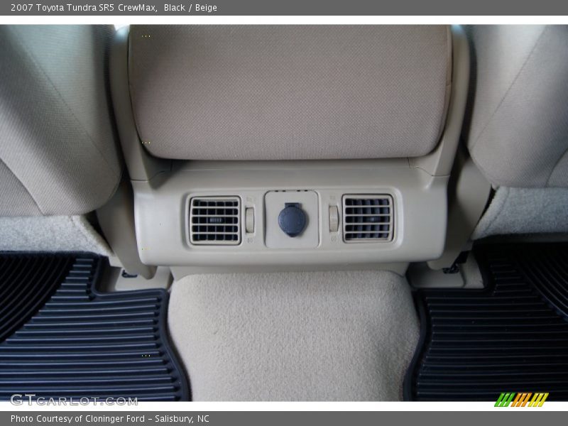 Black / Beige 2007 Toyota Tundra SR5 CrewMax