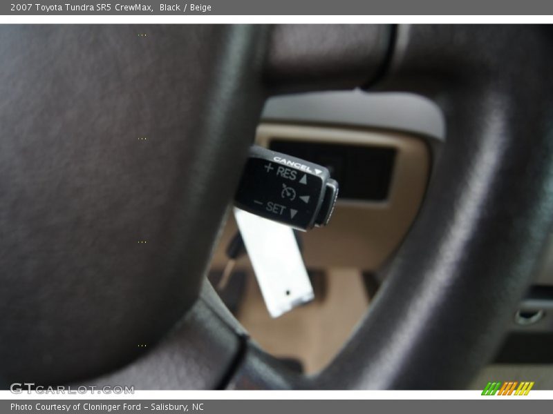 Black / Beige 2007 Toyota Tundra SR5 CrewMax