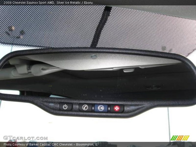 Silver Ice Metallic / Ebony 2009 Chevrolet Equinox Sport AWD