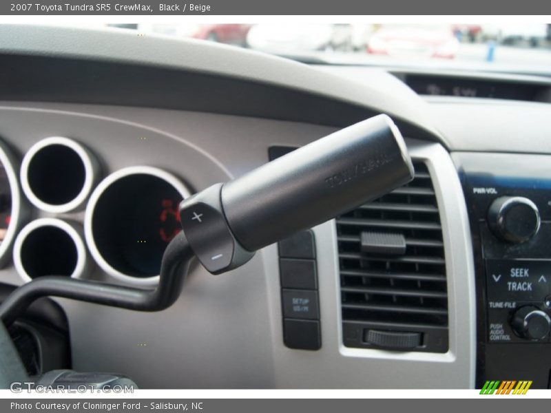 Black / Beige 2007 Toyota Tundra SR5 CrewMax