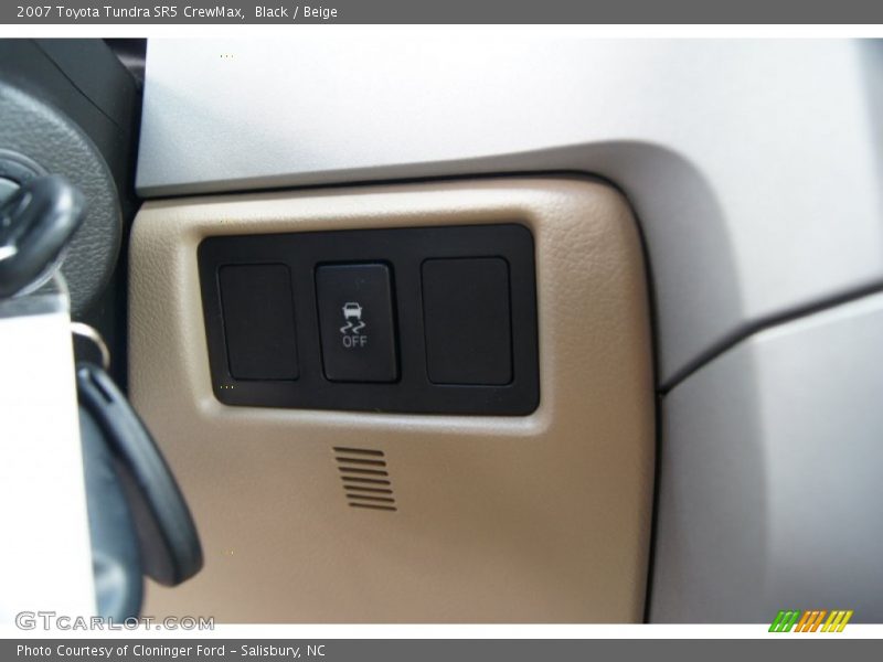 Black / Beige 2007 Toyota Tundra SR5 CrewMax