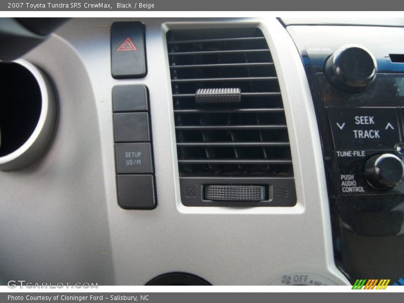 Black / Beige 2007 Toyota Tundra SR5 CrewMax