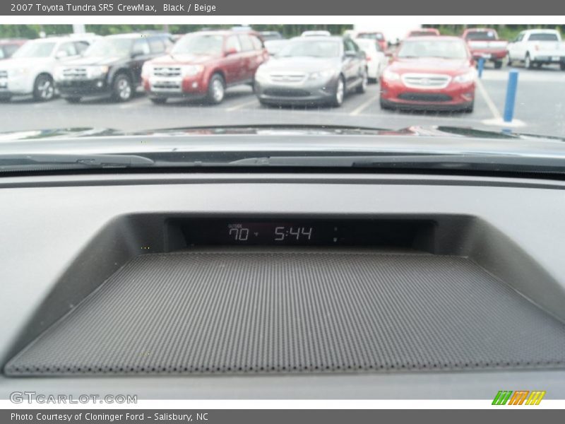 Black / Beige 2007 Toyota Tundra SR5 CrewMax