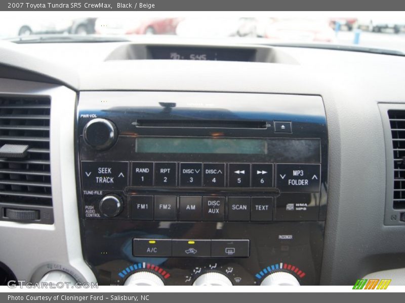 Black / Beige 2007 Toyota Tundra SR5 CrewMax