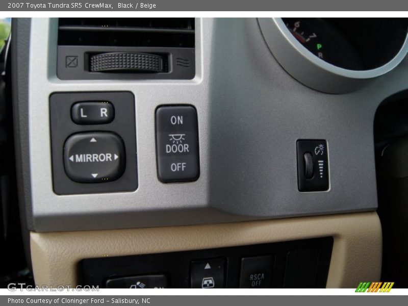 Black / Beige 2007 Toyota Tundra SR5 CrewMax