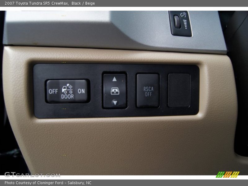 Black / Beige 2007 Toyota Tundra SR5 CrewMax