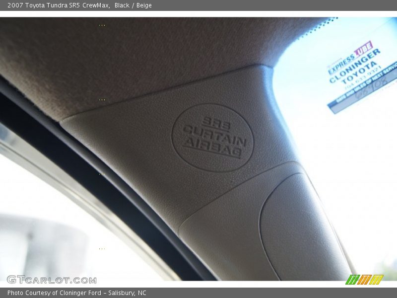 Black / Beige 2007 Toyota Tundra SR5 CrewMax
