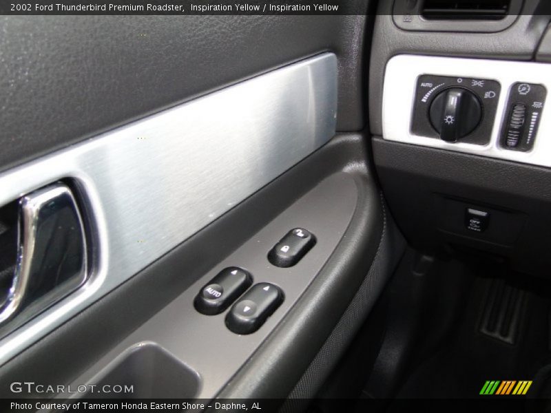 Inspiration Yellow / Inspiration Yellow 2002 Ford Thunderbird Premium Roadster