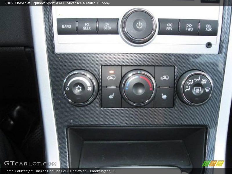 Silver Ice Metallic / Ebony 2009 Chevrolet Equinox Sport AWD