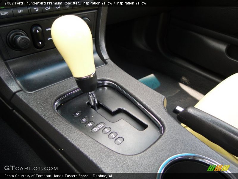  2002 Thunderbird Premium Roadster 5 Speed Automatic Shifter