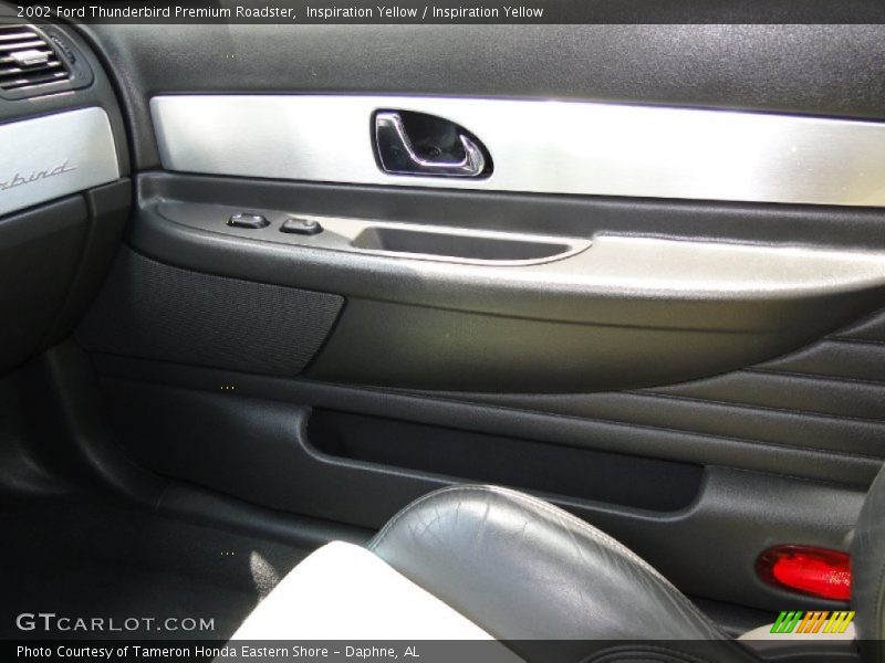 Inspiration Yellow / Inspiration Yellow 2002 Ford Thunderbird Premium Roadster