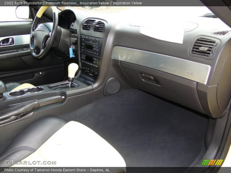 Inspiration Yellow / Inspiration Yellow 2002 Ford Thunderbird Premium Roadster