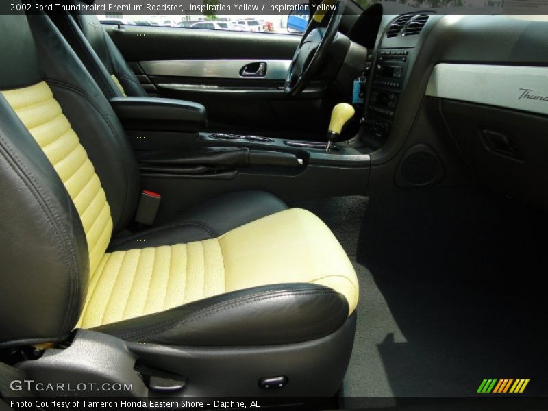Inspiration Yellow / Inspiration Yellow 2002 Ford Thunderbird Premium Roadster