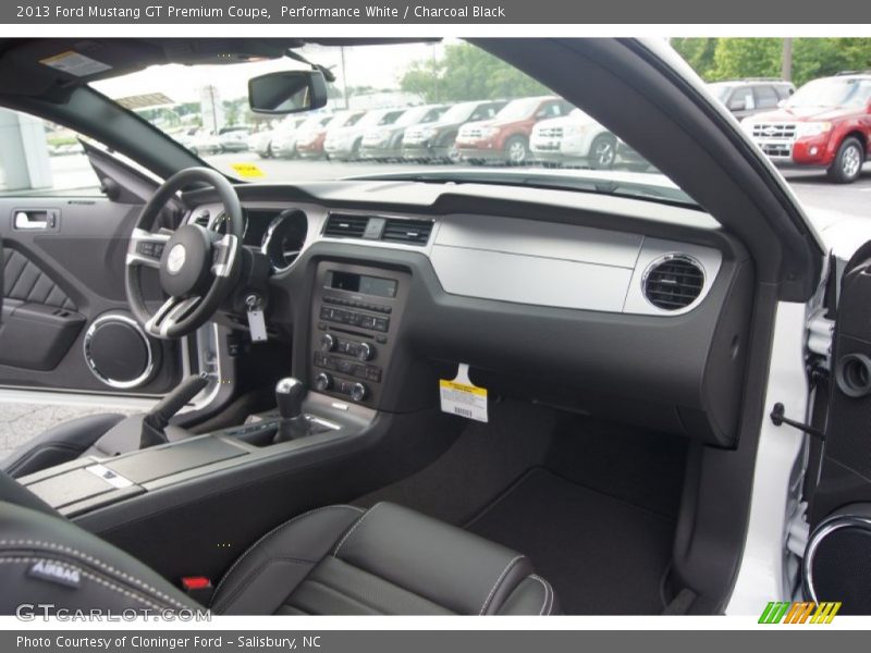 Dashboard of 2013 Mustang GT Premium Coupe