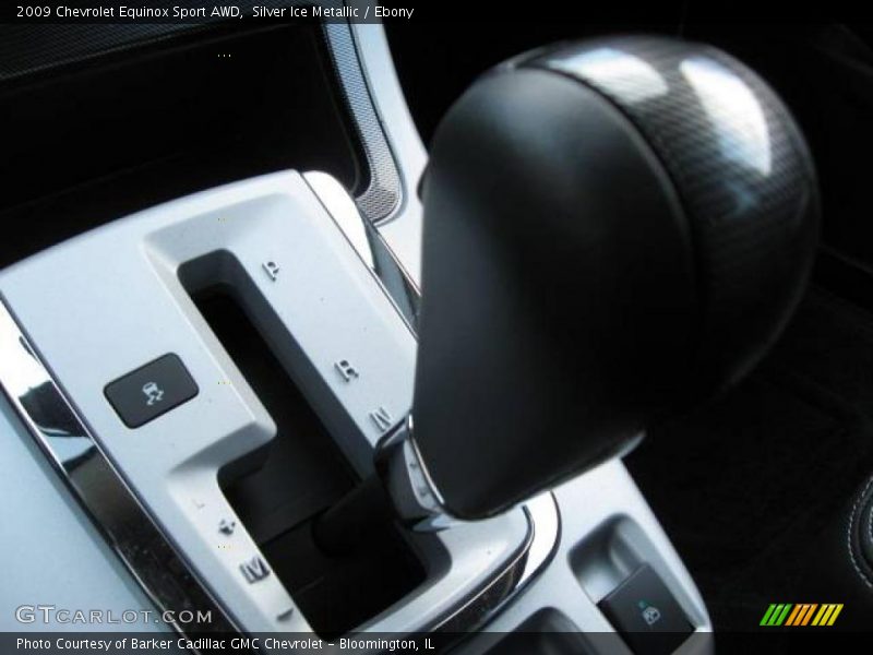 Silver Ice Metallic / Ebony 2009 Chevrolet Equinox Sport AWD
