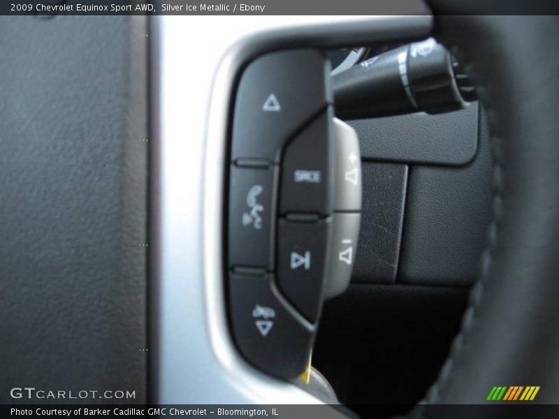 Silver Ice Metallic / Ebony 2009 Chevrolet Equinox Sport AWD