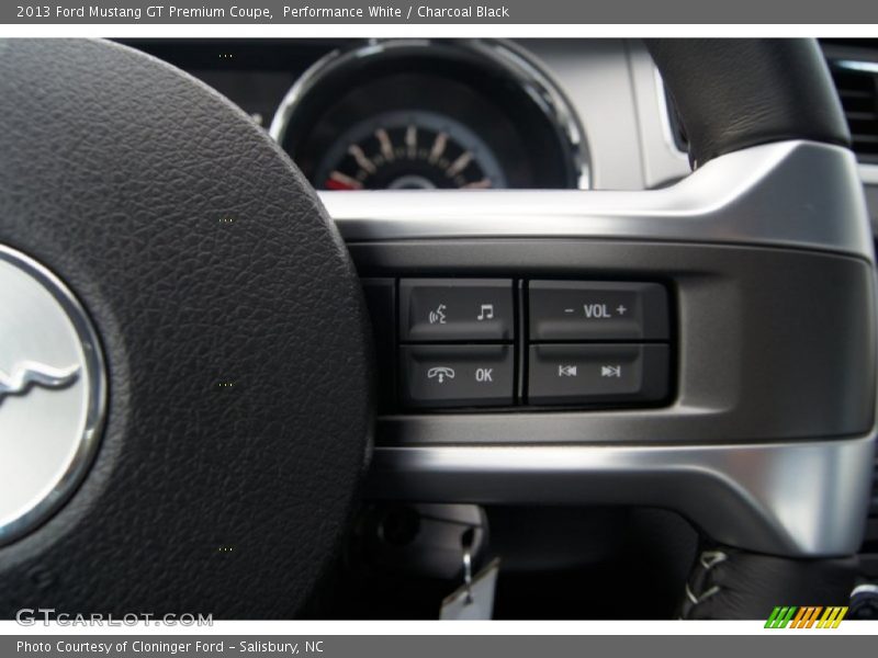 Controls of 2013 Mustang GT Premium Coupe