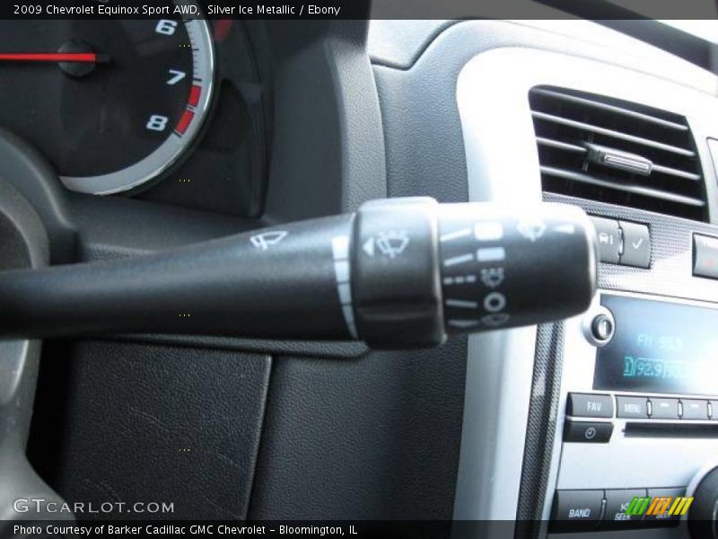 Silver Ice Metallic / Ebony 2009 Chevrolet Equinox Sport AWD