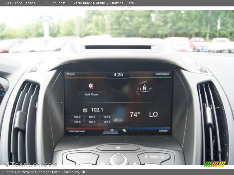 Tuxedo Black Metallic / Charcoal Black 2013 Ford Escape SE 1.6L EcoBoost