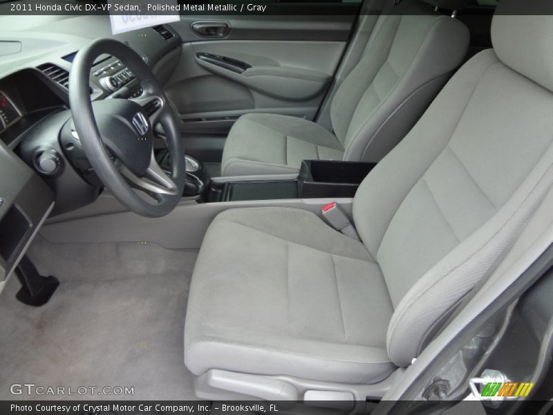 Front Seat of 2011 Civic DX-VP Sedan