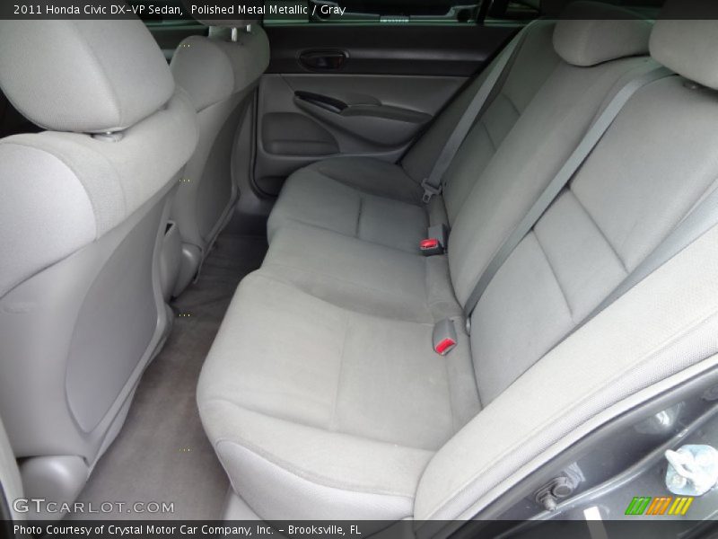 Rear Seat of 2011 Civic DX-VP Sedan