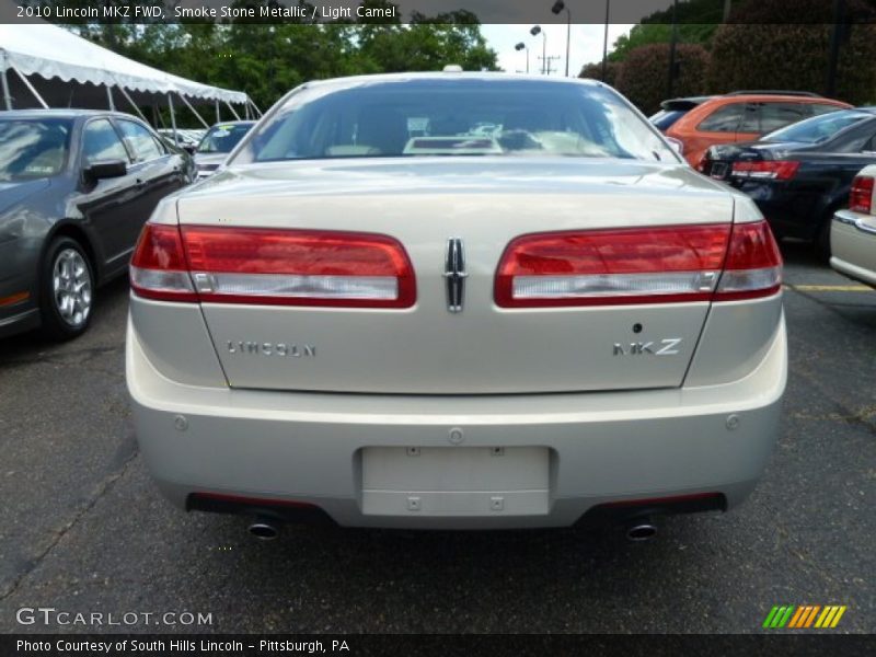 Smoke Stone Metallic / Light Camel 2010 Lincoln MKZ FWD