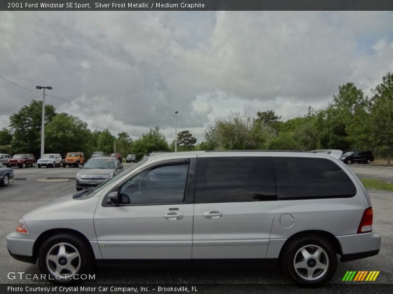 Silver Frost Metallic / Medium Graphite 2001 Ford Windstar SE Sport