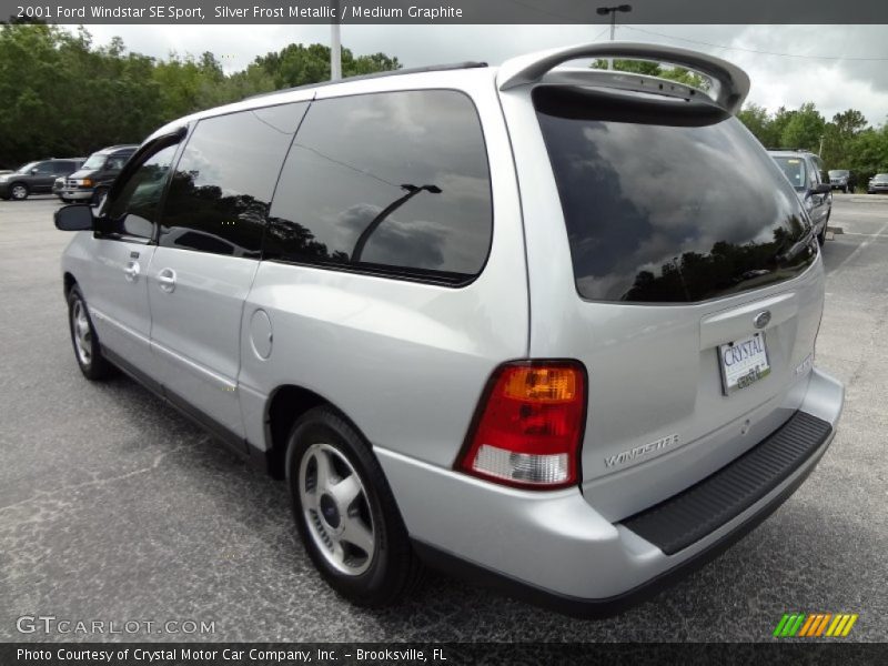 Silver Frost Metallic / Medium Graphite 2001 Ford Windstar SE Sport