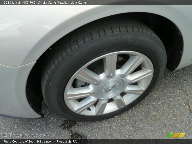 Smoke Stone Metallic / Light Camel 2010 Lincoln MKZ FWD