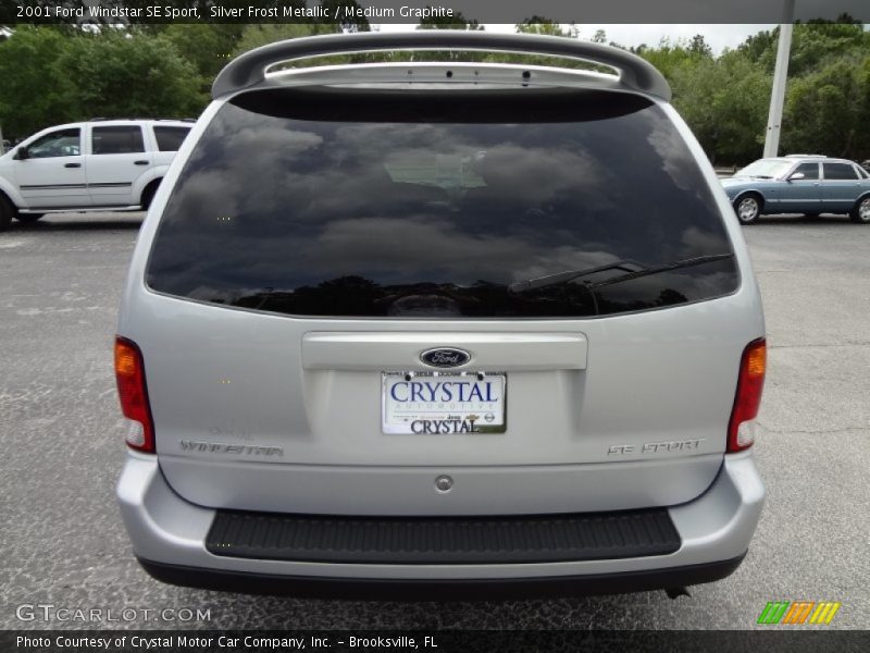 Silver Frost Metallic / Medium Graphite 2001 Ford Windstar SE Sport