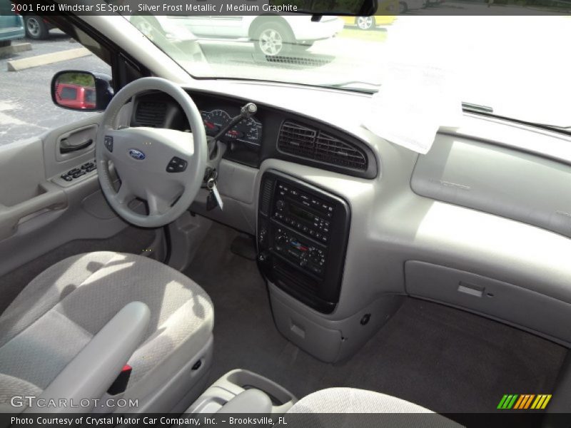 Silver Frost Metallic / Medium Graphite 2001 Ford Windstar SE Sport