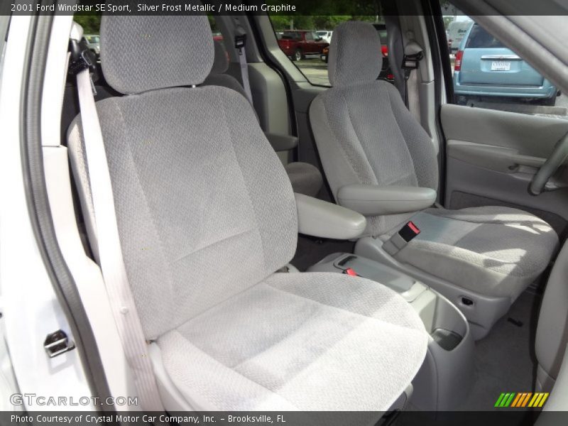 Silver Frost Metallic / Medium Graphite 2001 Ford Windstar SE Sport