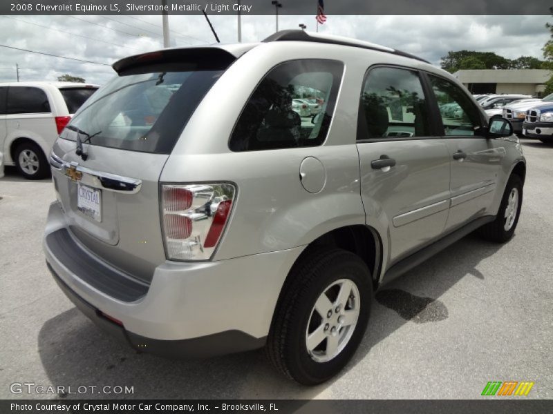 Silverstone Metallic / Light Gray 2008 Chevrolet Equinox LS