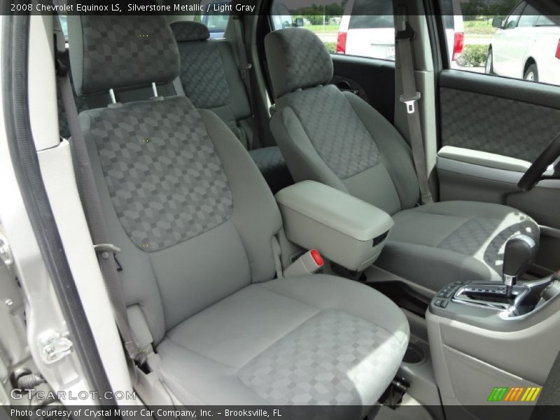 Silverstone Metallic / Light Gray 2008 Chevrolet Equinox LS