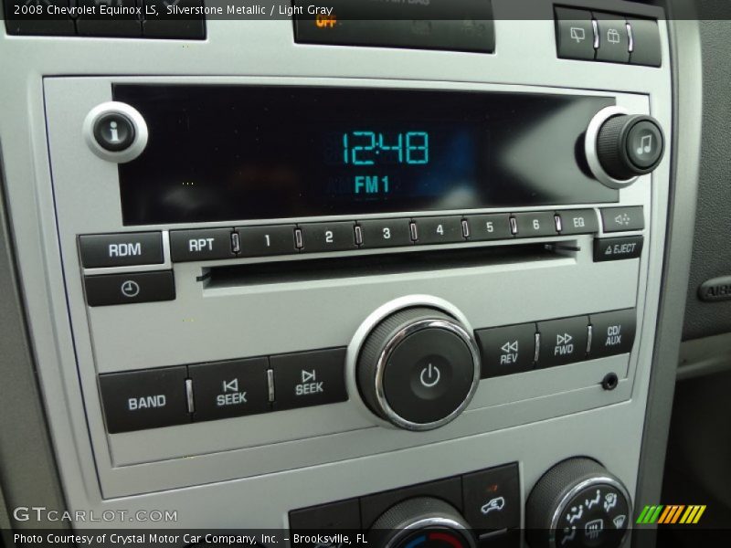 Silverstone Metallic / Light Gray 2008 Chevrolet Equinox LS