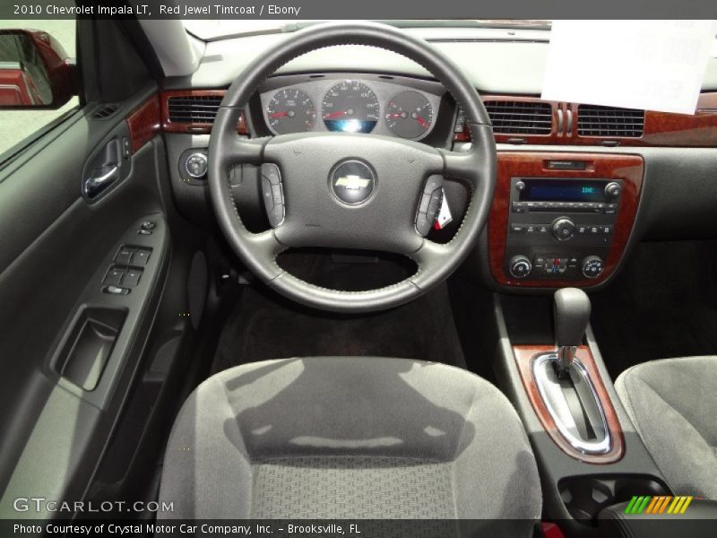 Red Jewel Tintcoat / Ebony 2010 Chevrolet Impala LT