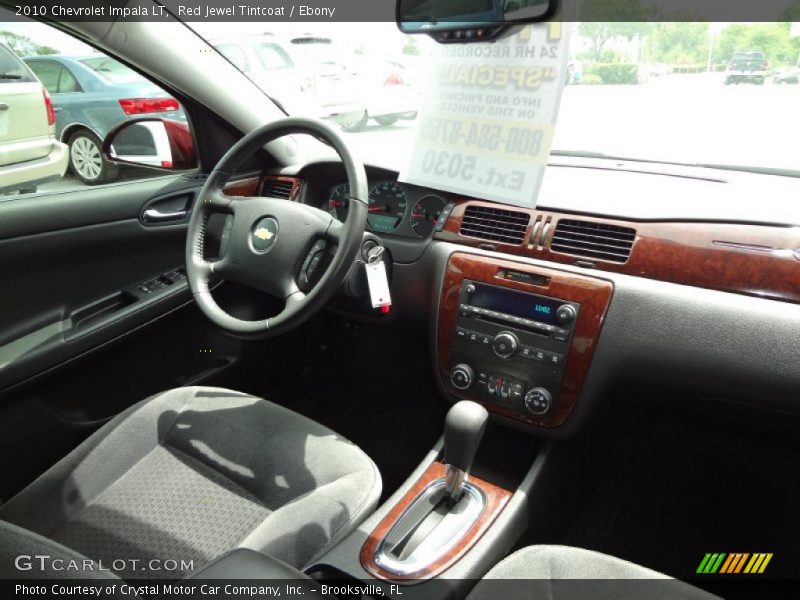 Red Jewel Tintcoat / Ebony 2010 Chevrolet Impala LT