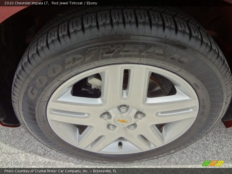 Red Jewel Tintcoat / Ebony 2010 Chevrolet Impala LT