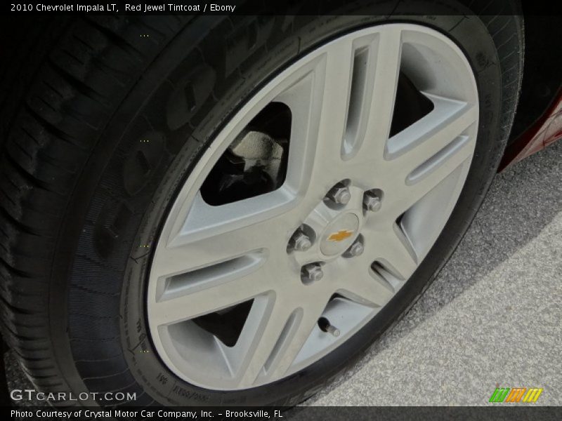 Red Jewel Tintcoat / Ebony 2010 Chevrolet Impala LT