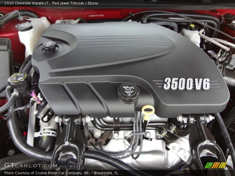 Red Jewel Tintcoat / Ebony 2010 Chevrolet Impala LT