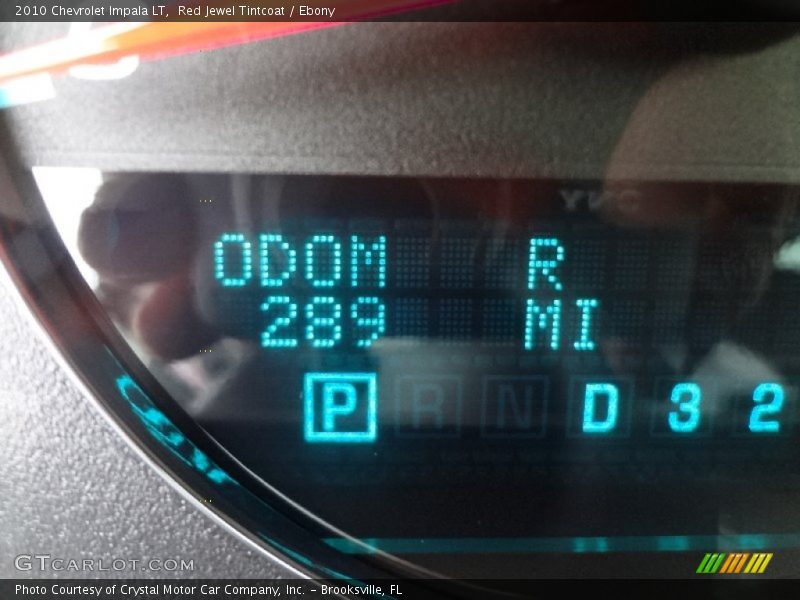 Red Jewel Tintcoat / Ebony 2010 Chevrolet Impala LT