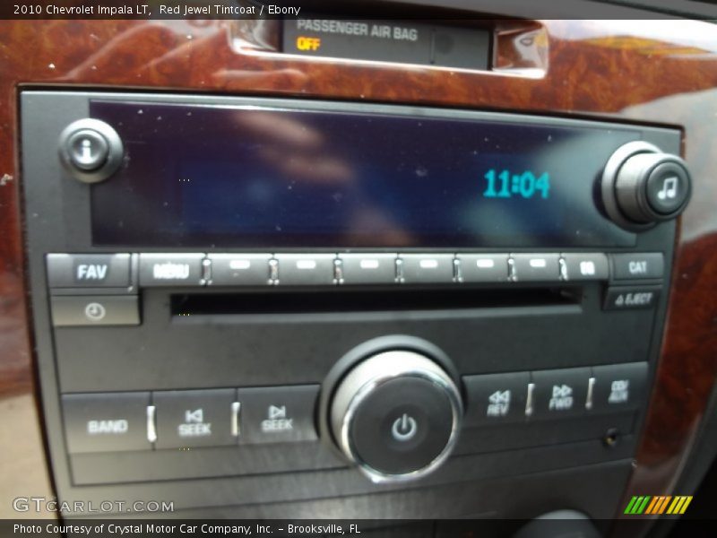 Red Jewel Tintcoat / Ebony 2010 Chevrolet Impala LT