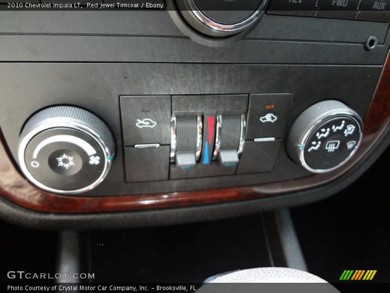 Red Jewel Tintcoat / Ebony 2010 Chevrolet Impala LT