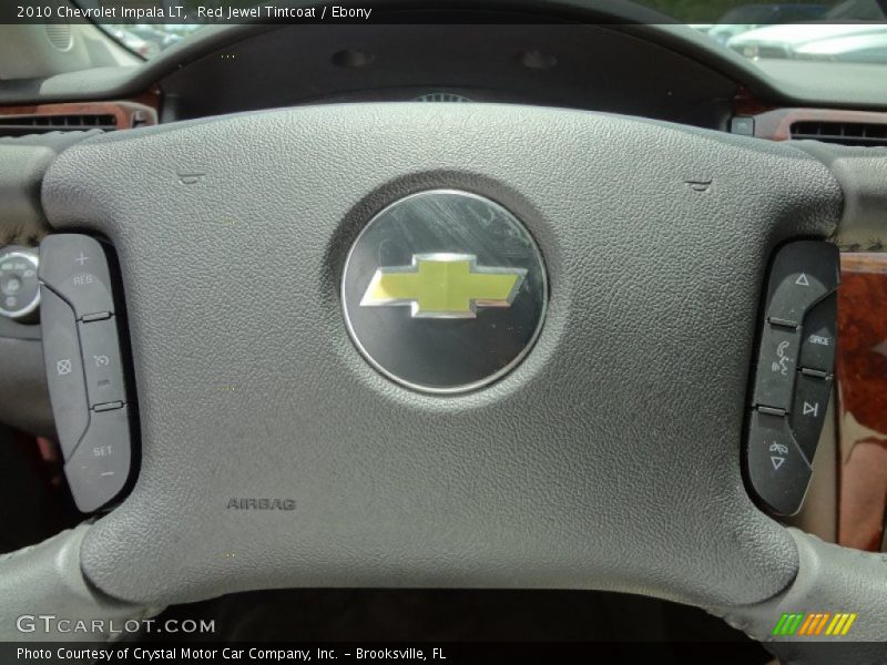 Red Jewel Tintcoat / Ebony 2010 Chevrolet Impala LT