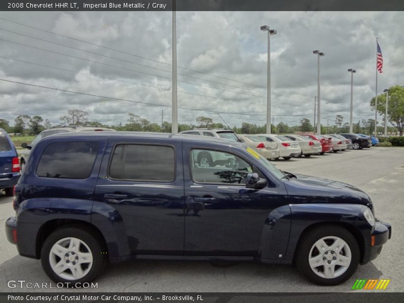 Imperial Blue Metallic / Gray 2008 Chevrolet HHR LT